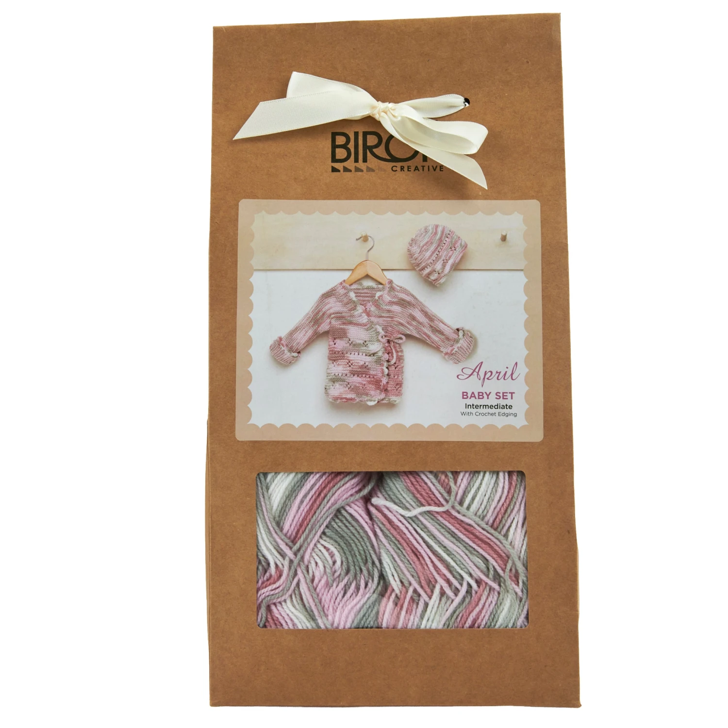 Birch Yarn Baby Knitting Kit - April Baby Set 2 Birch Yarn Baby Knitting Kit - April Baby Set - Image 2