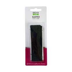 Idea's Home Elastic, Black- 8mm X 4m