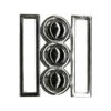 Sullivans Buckle, Gun Metal- 37 X 42 Mm