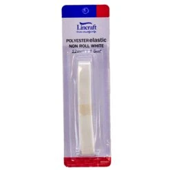 Elastic, White-12mm