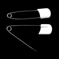 Sullivans Children's Safety Pins, White- 52mm -Sewing Supplies Store 22261151 02117b