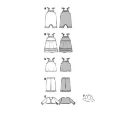Burda Pattern 9650 (3M-18M) 10 Burda Pattern 9650 (3M-18M) -Sewing Supplies Store 22557032 02850d