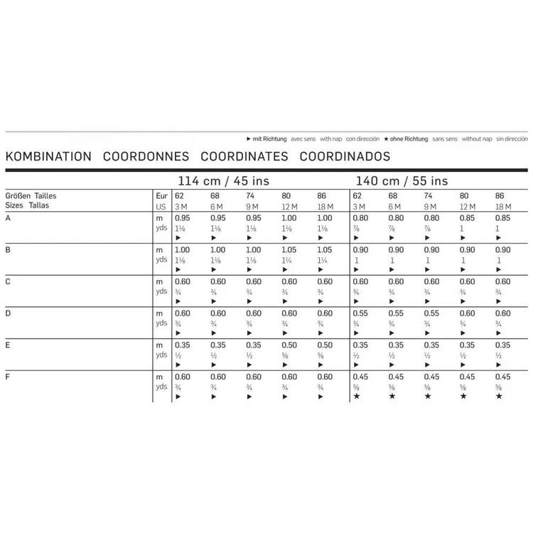 Burda Pattern 9650 (3M-18M) 6 Burda Pattern 9650 (3M-18M) - Image 6