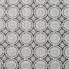 PVC Lace Runner, White Circles- Width 50cm