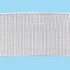 Sullivans Ribbed Non Roll Elastic, White - 50mm