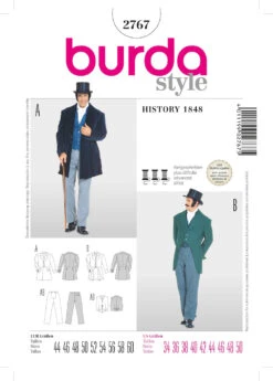 Burda Pattern 2767 (34-50)