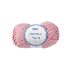 Lincraft Coaster Crochet & Knitting Yarn, Blush- 50g Wool Alpaca Blend Yarn