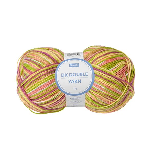 Lincraft Double DK Crochet & Knitting Yarn, Pastel Mix- 200g Acrylic Yarn 1 Lincraft Double DK Crochet & Knitting Yarn, Pastel Mix- 200g Acrylic Yarn