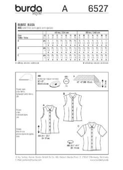 Burda Pattern 6527 (8-18) -Sewing Supplies Store 30250635e