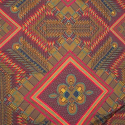 Floral Crepe De Chine Fabric, Pink Craze- Width 150cm