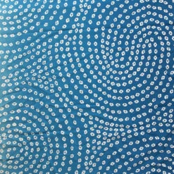 Creatives Rayon Fabric, Blue- Width 130cm