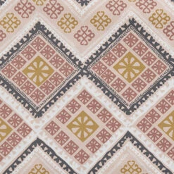 Morocco Collection Fabric, Multi Pink- Width 150cm