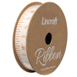 Cotton Ribbon, CM Burnt Orange- 15mm X 3m