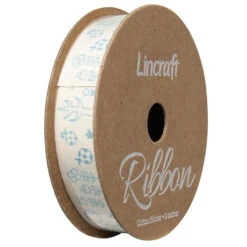 Cotton Ribbon, Ladybeetle Sky- 15mm X 3m