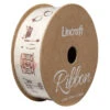 Cotton Ribbon, Hats Natural- 25mm X 3m