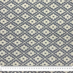 Cotton Duck Fabric, Diamontes- Width 140cm