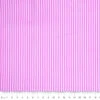 Spots & Stripes Cotton Fabric, Mid Stripe White & Pink- Width 112cm