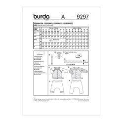 Burda Pattern X09297 Misses' Casual Jackets & Bottoms (1M-3) -Sewing Supplies Store 30497641 3 0ac94c05 6bed 490b b99a 6e6eaf6f9d6f