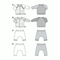 Burda Pattern X09297 Misses' Casual Jackets & Bottoms (1M-3) -Sewing Supplies Store 30497641 4 b0bdf4b6 6ddb 4cbd b794 4e11ae85a4f3