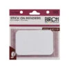 Birch Stick On Menders, White- 8pk