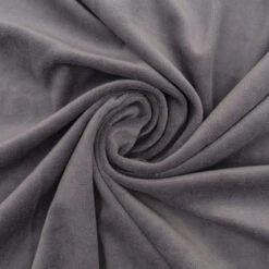 Velour Tracksuiting Fabric, Purple- 145cm