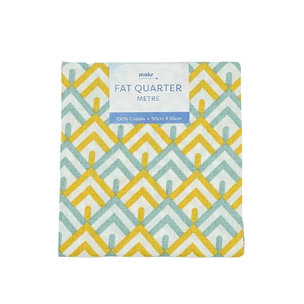 Fat Quarter Metre Fabric, Duck Egg Gold Allover- 50cmx55cm 1 Fat Quarter Metre Fabric, Duck Egg Gold Allover- 50cmx55cm