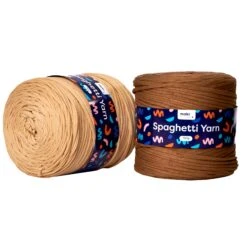 Makr Spaghetti Crochet & Knitting Yarn, Shades Of Beige- 750g -Sewing Supplies Store 30564473b