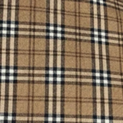 Check Suiting Fabric, Brown Check- 145cm