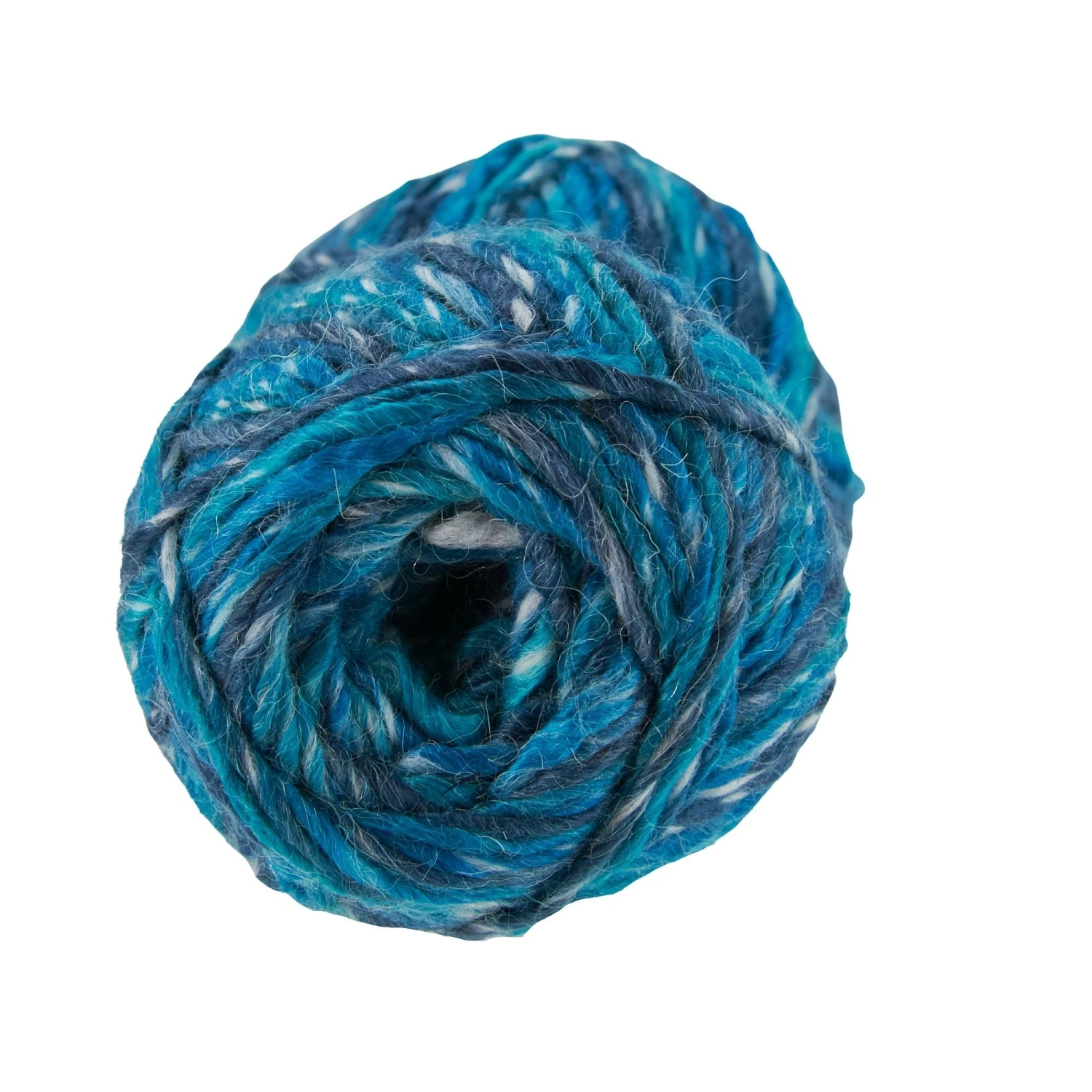 Makr Crystal Crochet & Knitting Yarn, Crystal Blue- 250g 2 Makr Crystal Crochet & Knitting Yarn, Crystal Blue- 250g - Image 2