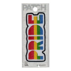 Simplicity Iron On Applique, Pride Rainbow- 96x38mm