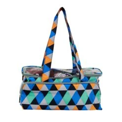 Knitting Storage Bag, Geometric- 38x19x18cm
