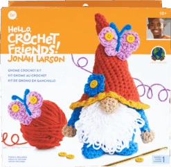 Jonah Crochet Friend Kit, Gnome Box