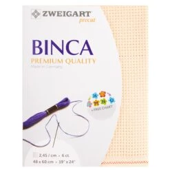 Zweigart FQ Herta 6ct- 48x60cm
