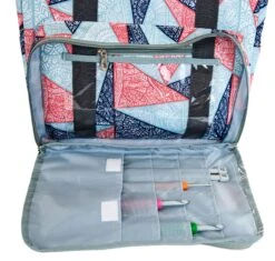 Knitting Storage Bag Ultimate, Patch Work- 38x18x32cm -Sewing Supplies Store 30726680 4
