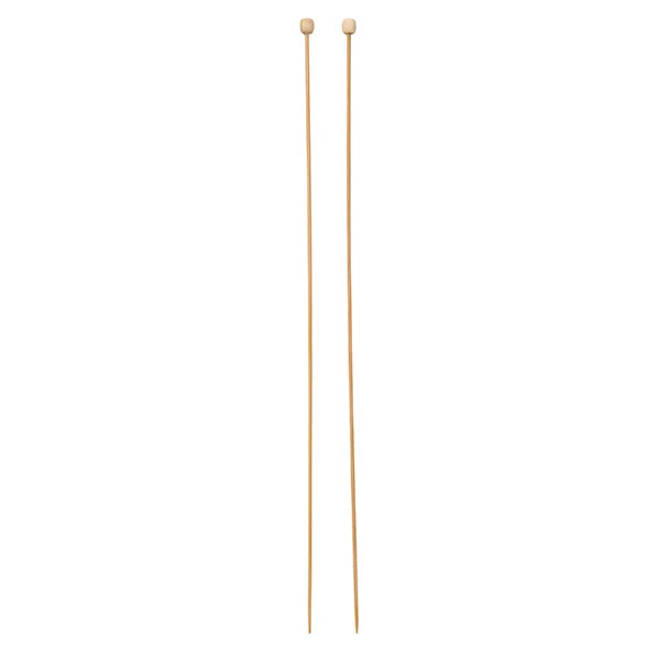Bamboo Knitting Needles 30cm 1 Bamboo Knitting Needles 30cm