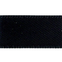 Double Sided Satin Ribbon, Black- 15mm X 4m