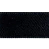 Double Sided Satin Ribbon, Black- 38mm X 2m