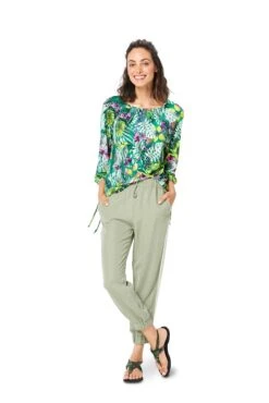 Burda Pattern 6329 Misses' Raglan Top -Sewing Supplies Store 6329 B062