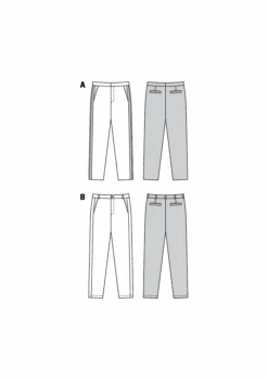 Burda Pattern 6350 Men's Pants -Sewing Supplies Store 6350 M