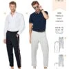 Burda Pattern 6350 Men's Pants