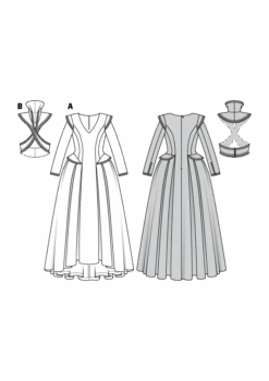 Burda Pattern B6398 (8-18) -Sewing Supplies Store 6398 m 52fbdd05 5b73 464d 9379 a55570b4232b