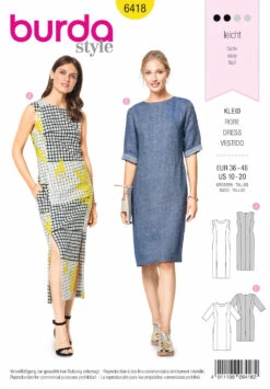 Burda Pattern 6418 (10-20)
