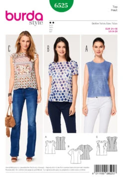 Burda Pattern 6525 (8-20)