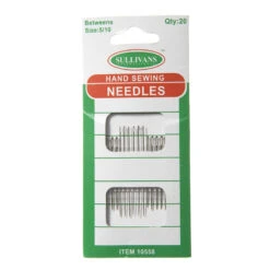 Hand Sewing Needles, Betweens Size 5/10- 20pk