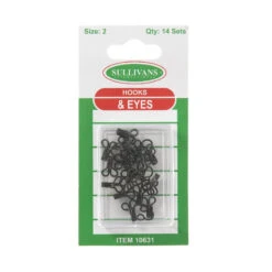 Sullivans Hooks & Eyes, Black- 14 Sets 6 Sullivans Hooks & Eyes, Black- 14 Sets -Sewing Supplies Store 739301106318 f9a3f337 737a 4ca9 a485 428c264c8697