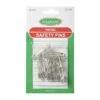 Sullivans Nickel Safety Pins, Size 2- 24pk