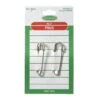 Sullivans Kilt Pins, Nickel 50mm- 2pk