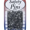 Safety Pins Size 3, Silver- 55pk