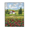 Sullivans Tapestry, House In Field- 20x25cm
