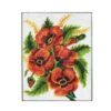Sullivans Tapestry, Pansies- 20x25cm